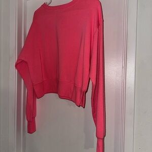 Nordstrom Vibrant Pink Crew Neck Sweater